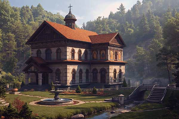 Manastir Vidovitog Oca Velimira Izbliza